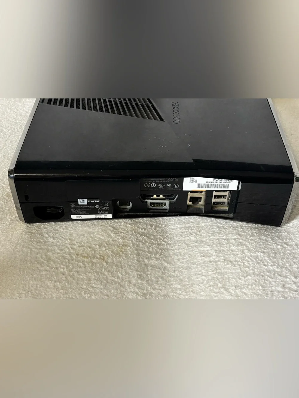 Microsoft Xbox 360 Console in Black